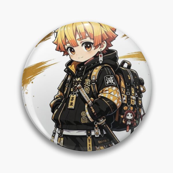 Item preview, Tanjiro Kamado Techwear Streetwear Anime Style designed and sold by SelosoPaheng.