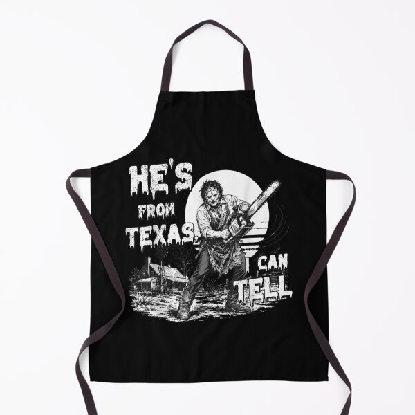 Item preview, Hes from Texas I Can Tell Chainsaw Horror Halloween Graphic designed and sold by Gargamal.