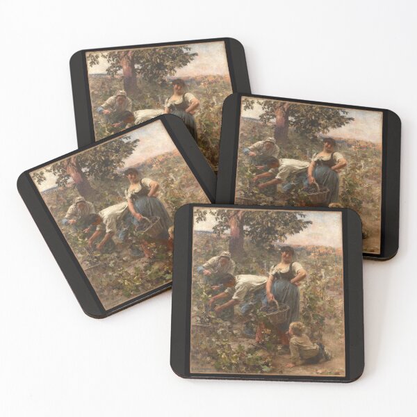 Item preview, The Grape Harvest by Léon Augustin Lhermitte designed and sold by Amanda1775.