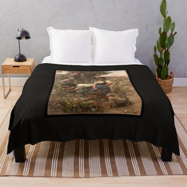 Item preview, The Grape Harvest by Léon Augustin Lhermitte designed and sold by Amanda1775.