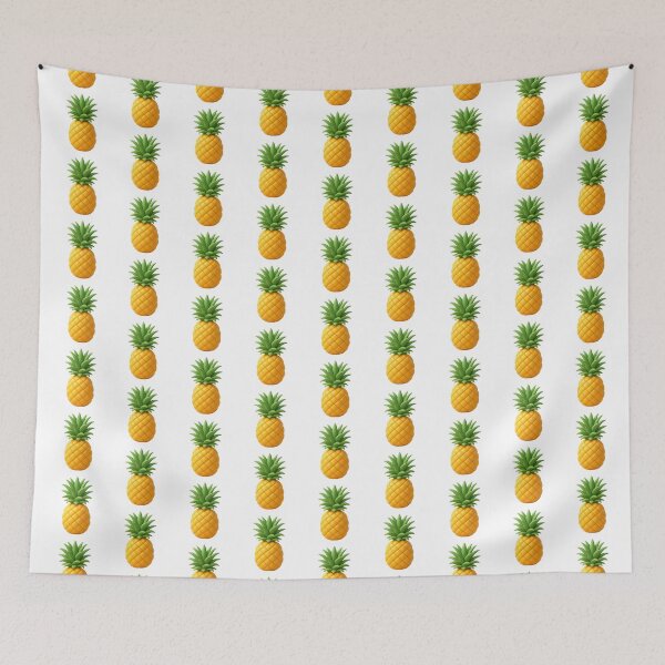 Item preview, Cute 3D Pineapple Summer Tropical Fruit Illustration  designed and sold by SmallDart Creations.
