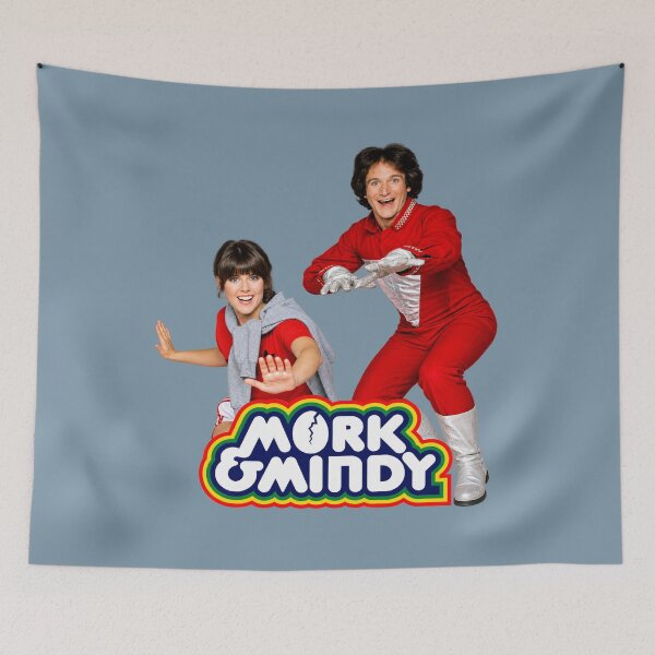 Item preview, Mork & Mindy Retro 70s TV Classic designed and sold by GhostDawgs.