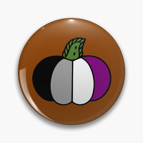 Item preview, Asexual Pumpkin – LGBTQ Pride Halloween designed and sold by Cannaxes Studio.