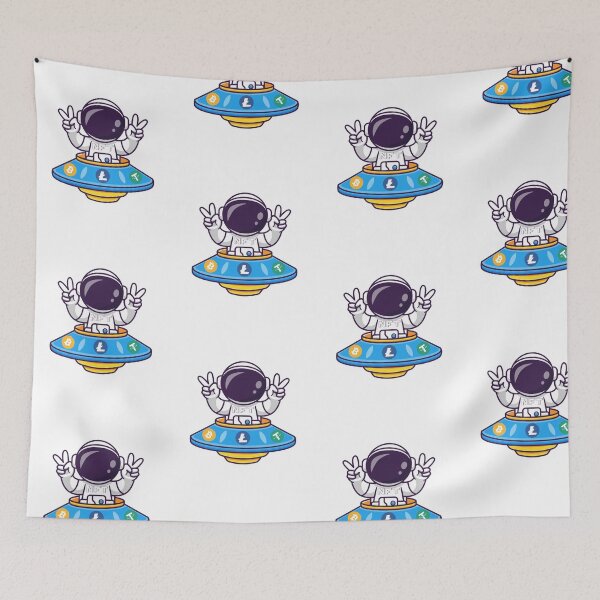 Item preview, Astro UFO Peace designed and sold by Crypto-NFT22.