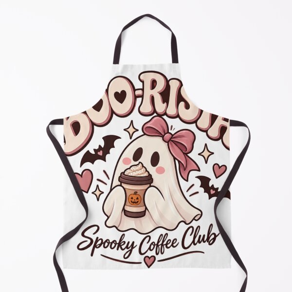 Item preview, Boo-Rista Cute Ghost Coffee Halloween Design designed and sold by Funkystreet.
