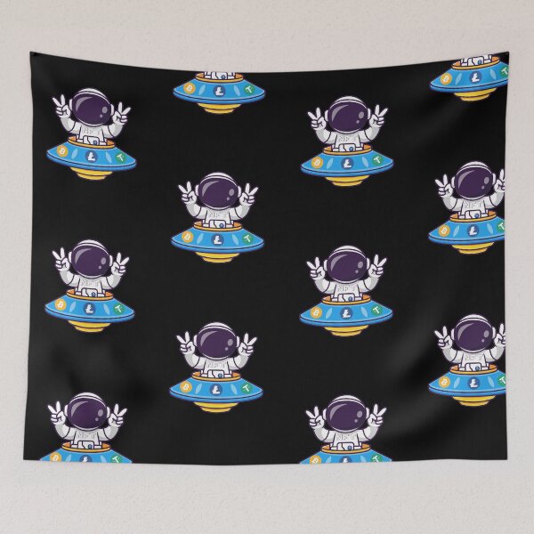 Item preview, Astro UFO Peace designed and sold by Crypto-NFT22.