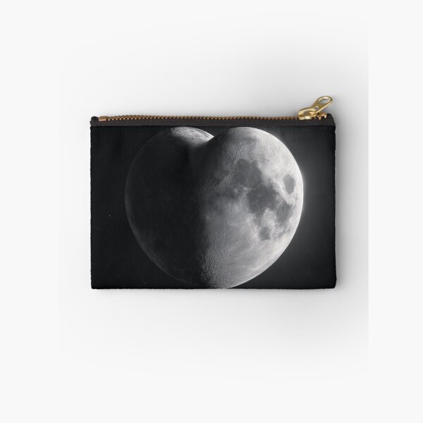 Item preview, Heart Shaped Moon – Astrology, Celestial & Space Love Design designed and sold by WordPlayStudio.