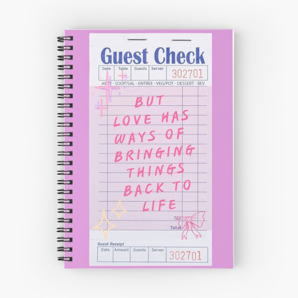 Item preview, I Knew It, I Knew You Guest Check designed and sold by EmmaRoseee24.