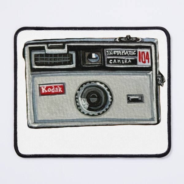 Item preview, Vintage Kodak Instamatic 104 Camera, hand painted designed and sold by KateIvesArt.