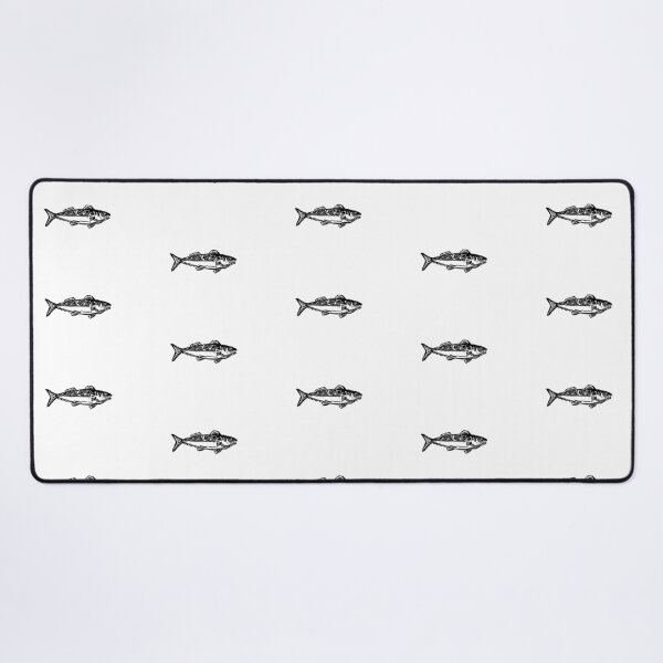 Item preview, Flower Fish Ink Stamp designed and sold by gossorio.