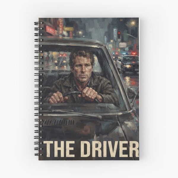 Item preview, The Driver Neo-Noir Action Thriller Fine Art Tribute designed and sold by Art's Diner.