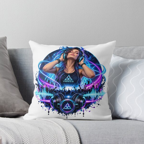 Item preview, Trance Music Neon – Electronic Dance Music Artwork designed and sold by ArtGStudio.