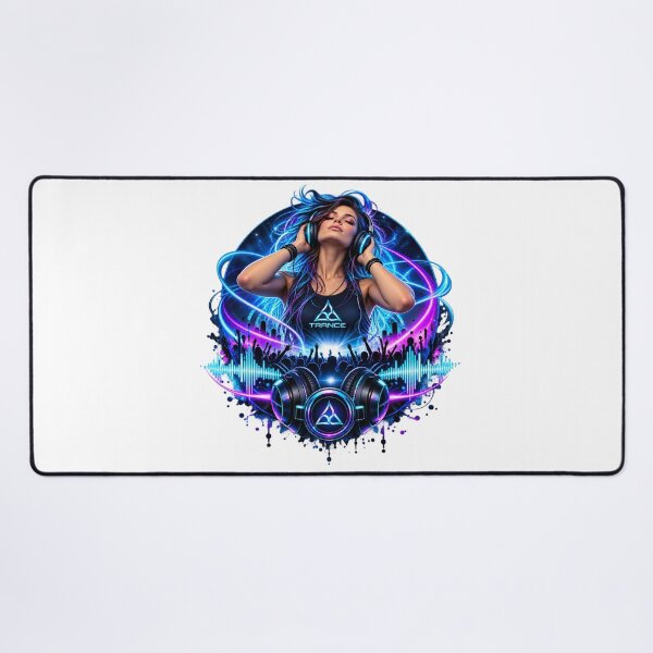Item preview, Trance Music Neon – Electronic Dance Music Artwork designed and sold by ArtGStudio.