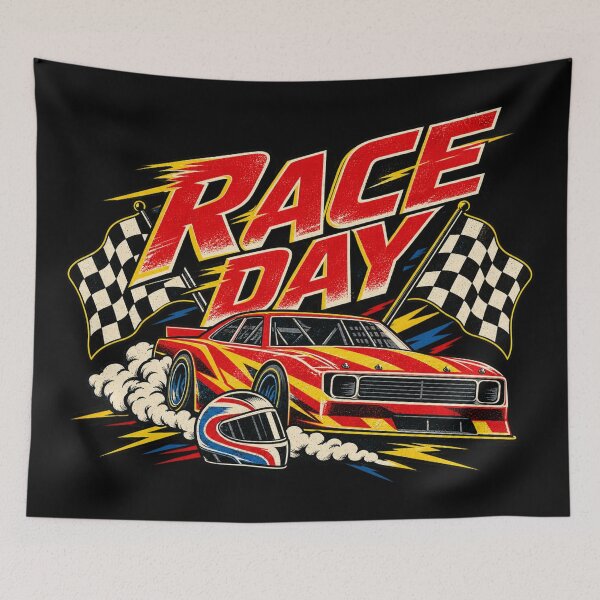 Item preview, Retro Race Day Speed designed and sold by Side Quest Co..