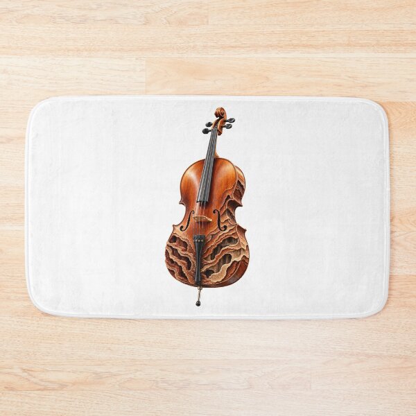 Item preview, Eroded Cello Nature Inspired Music Art designed and sold by ROVVI.