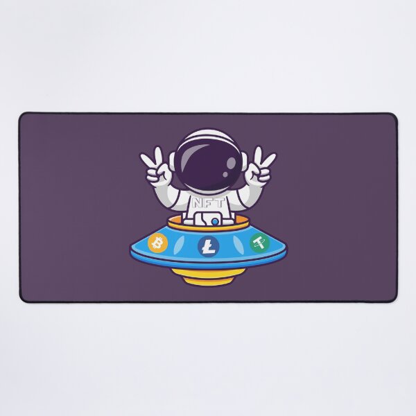 Aperçu de l'œuvre Astro UFO Peace créée et vendue par Crypto-NFT22.