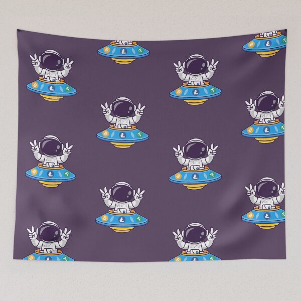 Item preview, Astro UFO Peace designed and sold by Crypto-NFT22.