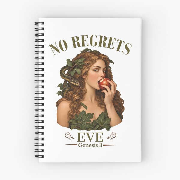 Item preview, No Regrets Eve - Genesis 3 Vintage Biblical Art - Original Sin designed and sold by Neurospicy Trolls.