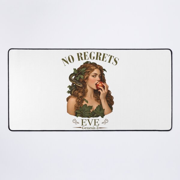 Item preview, No Regrets Eve - Genesis 3 Vintage Biblical Art - Original Sin designed and sold by Neurospicy Trolls.