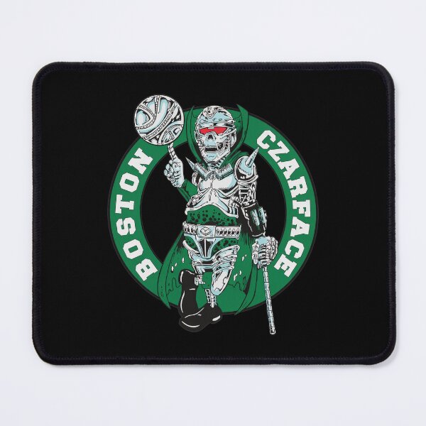 Item preview, Bostons Czarfaces Cyborgs Basketball Fan  designed and sold by KittySCuteArt.