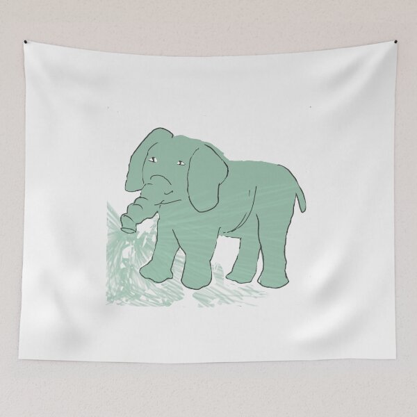 Item preview, The elephant designed and sold by Basakdraw.