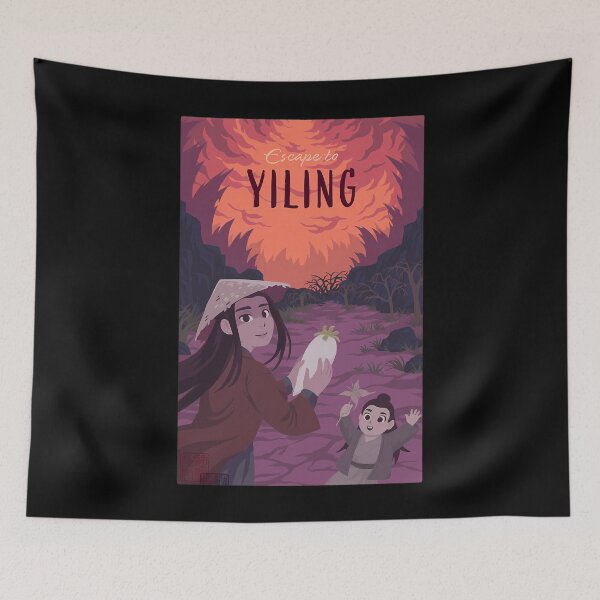 Item preview, Yiling Travel Poster designed and sold by JoellaBrowne.