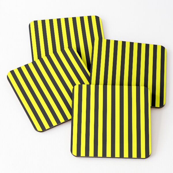 Item preview, Black and Yellow Stripes designed and sold by Jeallan Designs.