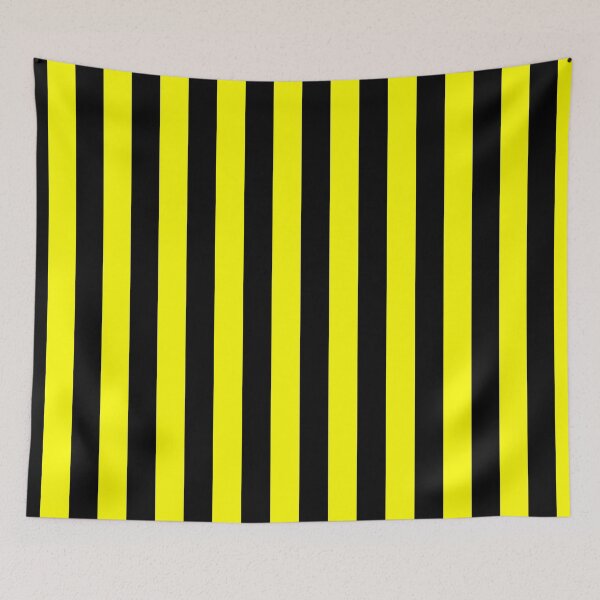 Item preview, Black and Yellow Stripes designed and sold by Jeallan Designs.