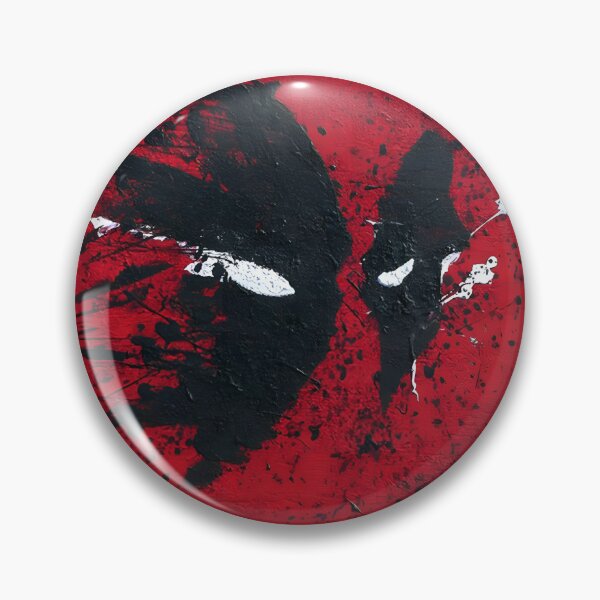 Item preview, Funny Antihero Inspired Comic Character Design with Red Mask and Swords designed and sold by PrintcoDesign.