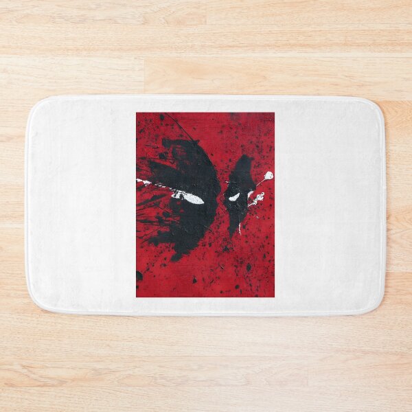 Item preview, Funny Antihero Inspired Comic Character Design with Red Mask and Swords designed and sold by PrintcoDesign.