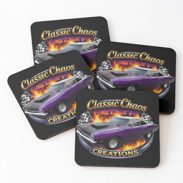 Item preview, Classic Chaos Creations – Purple Muscle Car T-Shirt designed and sold by Classic Chaos Creations.