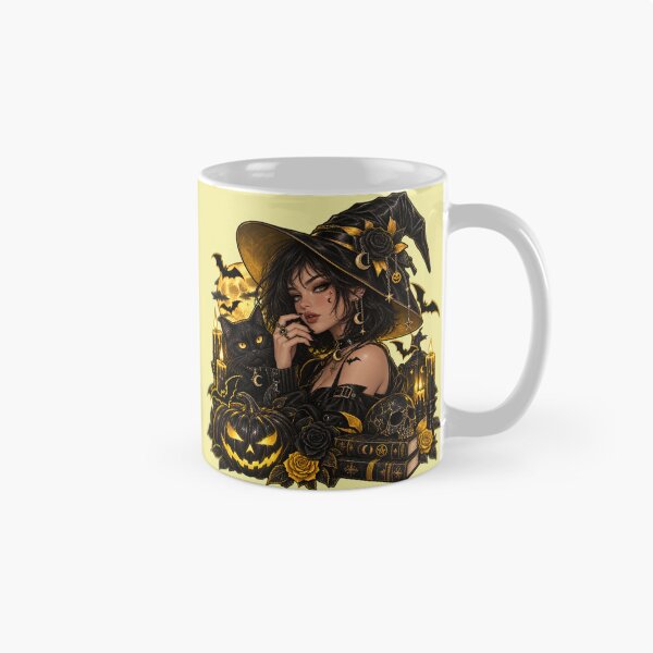 Item preview, Black Gold Gothic Halloween Witch Aesthetic designed and sold by     GoodVibe Prints.