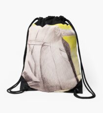 the reichenbach fall Drawstring Bag