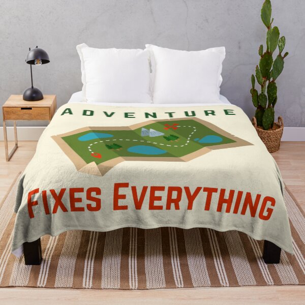 Item preview, Adventure Fixes Everything designed and sold by fadilow.