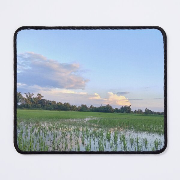 Item preview, Peaceful rice field  designed and sold by VIEWfdreams.