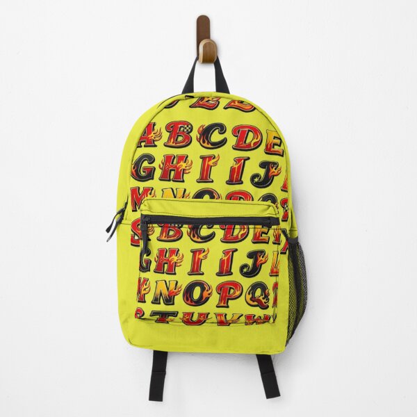Item preview, Flame Letter Alphabet – Retro Fire Typography A to Z Design designed and sold by aloksahu123.