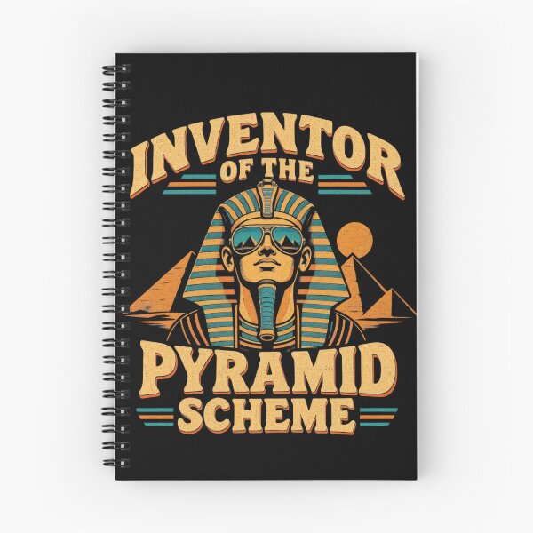 Item preview, Funny Pharaoh Pyramid Scheme Ancient Egypt History Meme designed and sold by eNtyshop23.