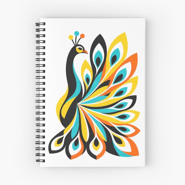 Item preview, Colorful Peacock designed and sold by Haleema Rauf.
