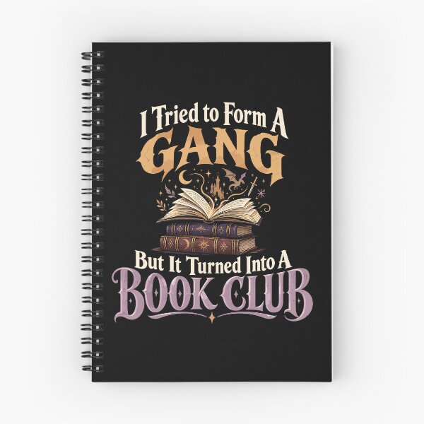 Item preview, I Tried To Form A Gang But It Turned Into A Book Club designed and sold by J-Style-Design.