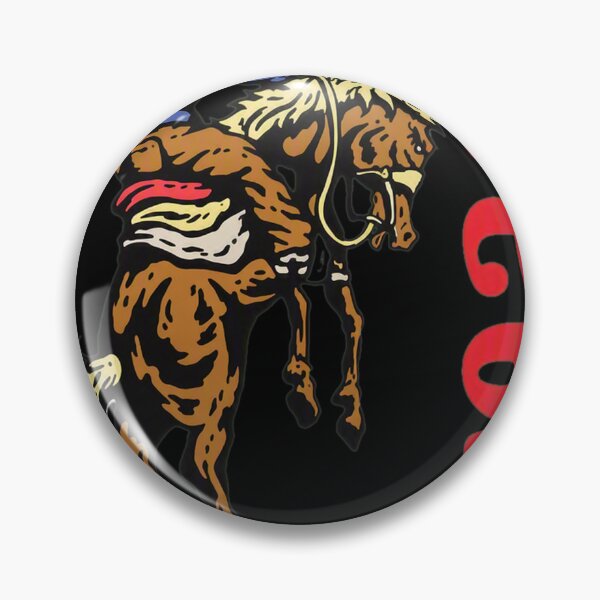 Item preview, Cowboys Ridings Buckings Horse Geeses designed and sold by KittySCuteArt.