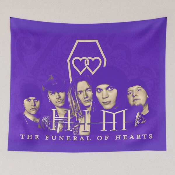 Item preview, Him The Funeral Of Hearts T shirt designed and sold by MusicVibesTee.
