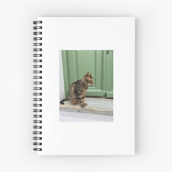 Item preview, Tabby Cat at Green Door, Greece designed and sold by framesdeviagem.