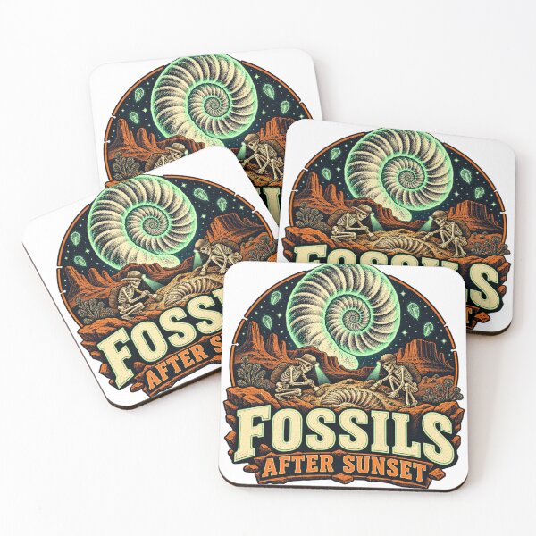 Item preview, Skeletons Digging Fossils After Sunset designed and sold by ODDLUME CLUB.
