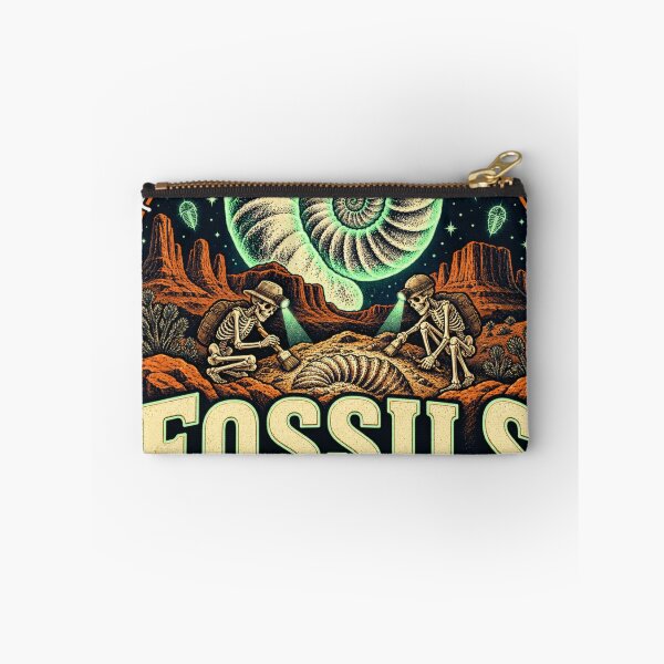 Item preview, Skeletons Digging Fossils After Sunset designed and sold by ODDLUME CLUB.