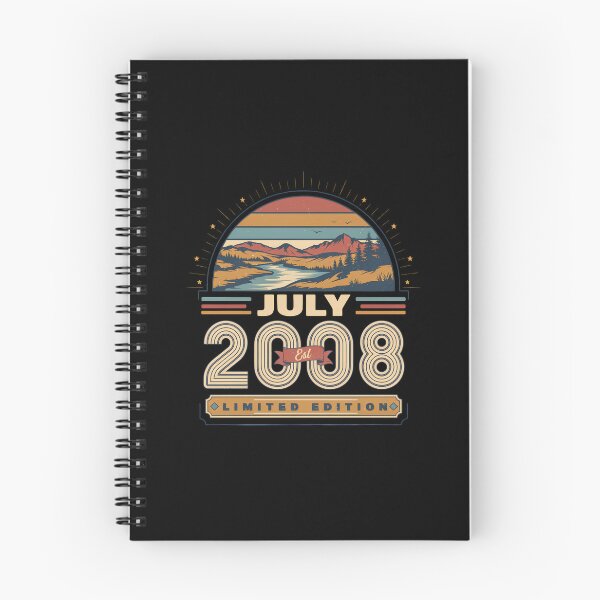 Item preview, July 2008 Birthday Vintage Retro Desert Sunset Limited Edition Born In July Gift designed and sold by designstoriesMK.