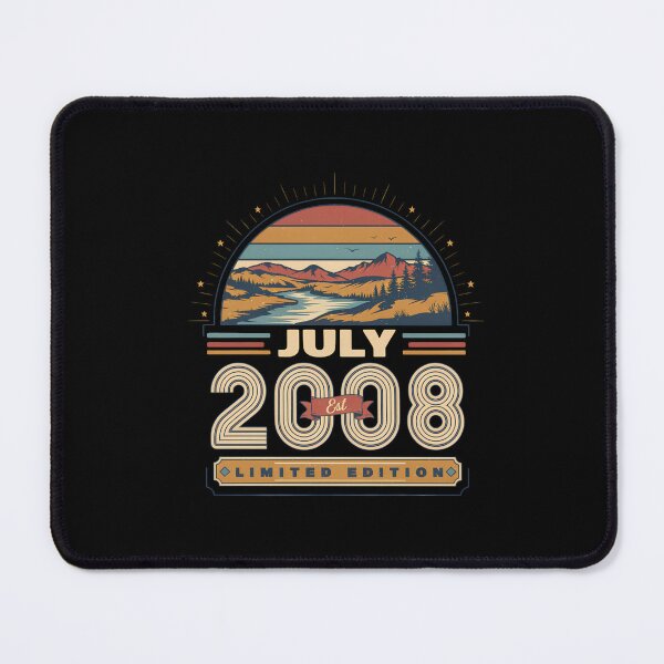Item preview, July 2008 Birthday Vintage Retro Desert Sunset Limited Edition Born In July Gift designed and sold by designstoriesMK.