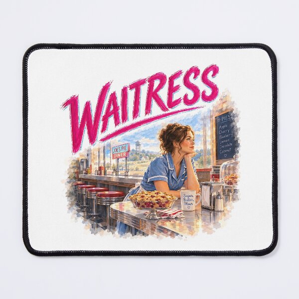Item preview, Waitress the Musical designed and sold by Lyric Vault - Rock on.