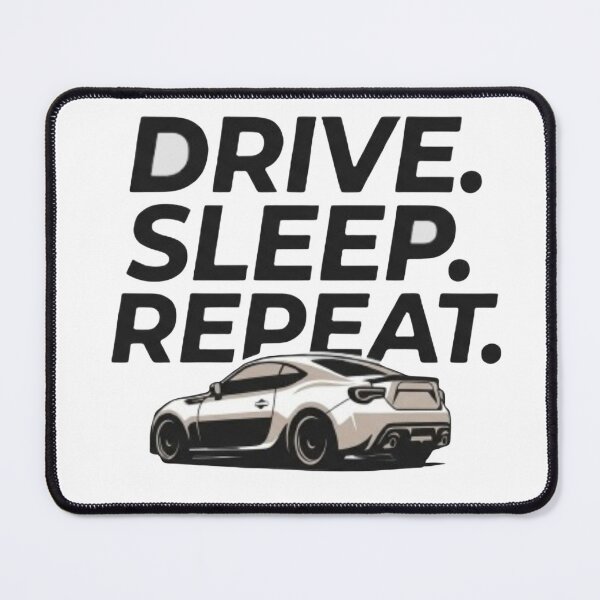 Item preview, Drive sleep repeat  -car-car lovers-racing-car quotes designed and sold by heroes-one.