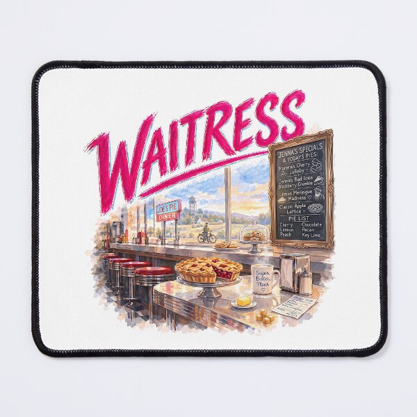 Item preview, Waitress the Musical designed and sold by Lyric Vault - Rock on.