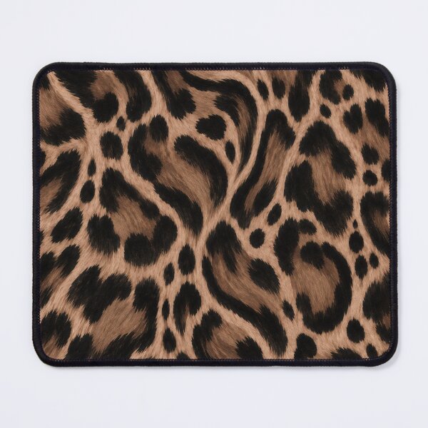 Item preview, Abstract Brown Leopard Print – Luxury Black & Tan Animal Pattern designed and sold by HO•Designs.